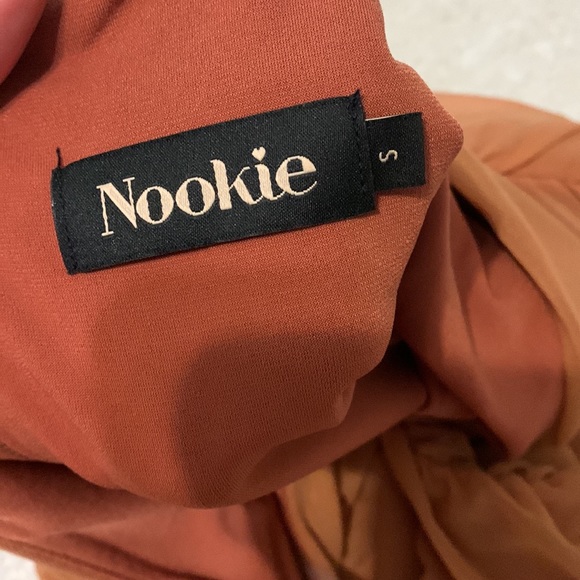 Nookie one shoulder midi dress in size small - Picture 7 of 8